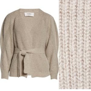 NWT ba&sh
Boris Balloon Sleeve
Wrap Cardigan